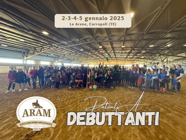 Patenti A Debuttanti 2025: La Magia del Futuro del Reining a Le Arene!